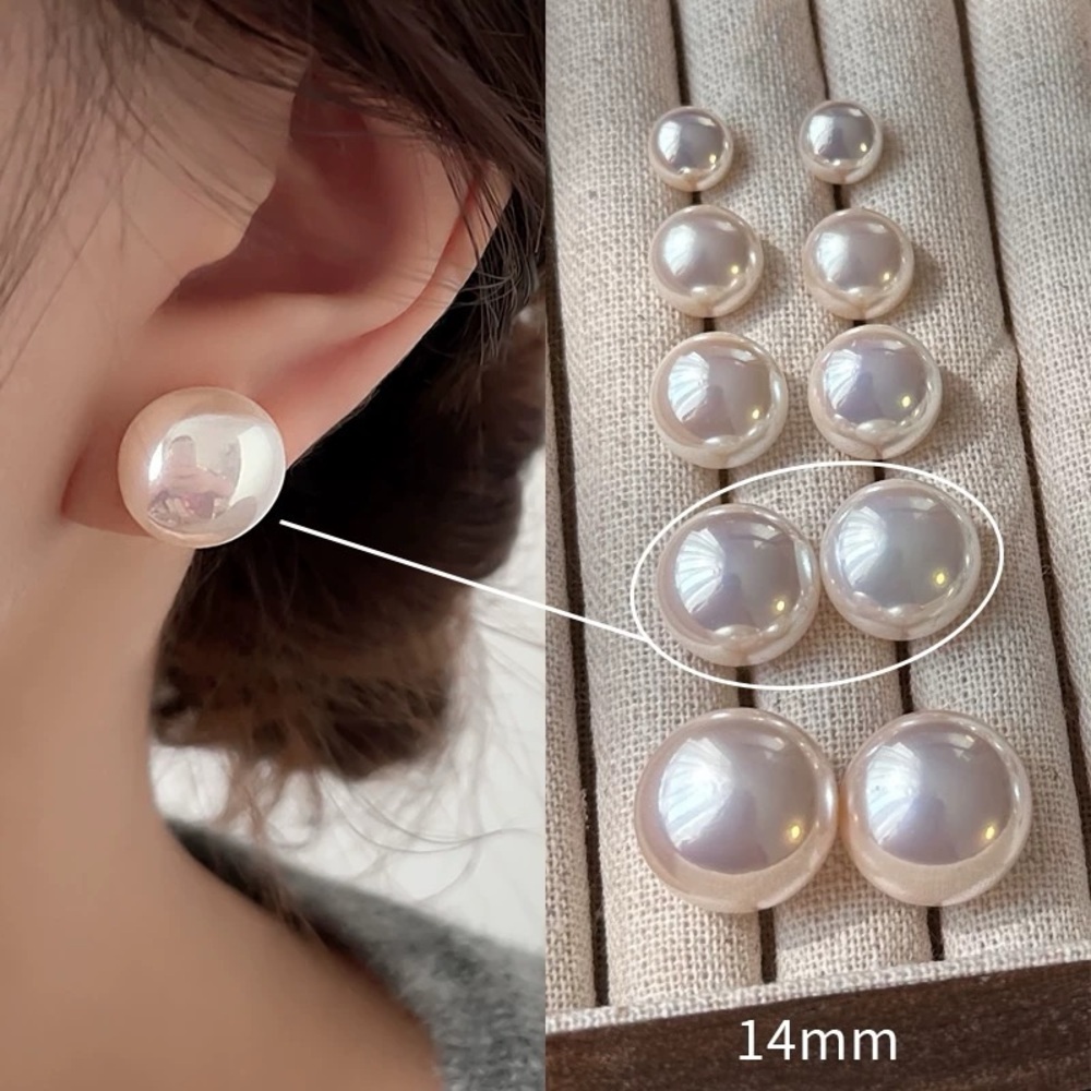 Pearl earrings